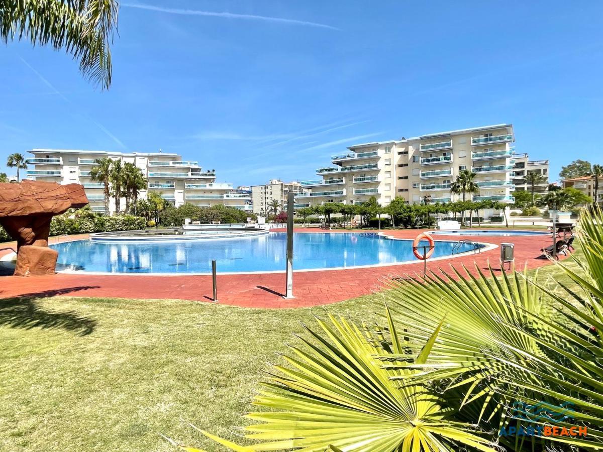 Apartbeach Los Juncos Residencial Piscinas Y Petanca La Pineda Exterior foto