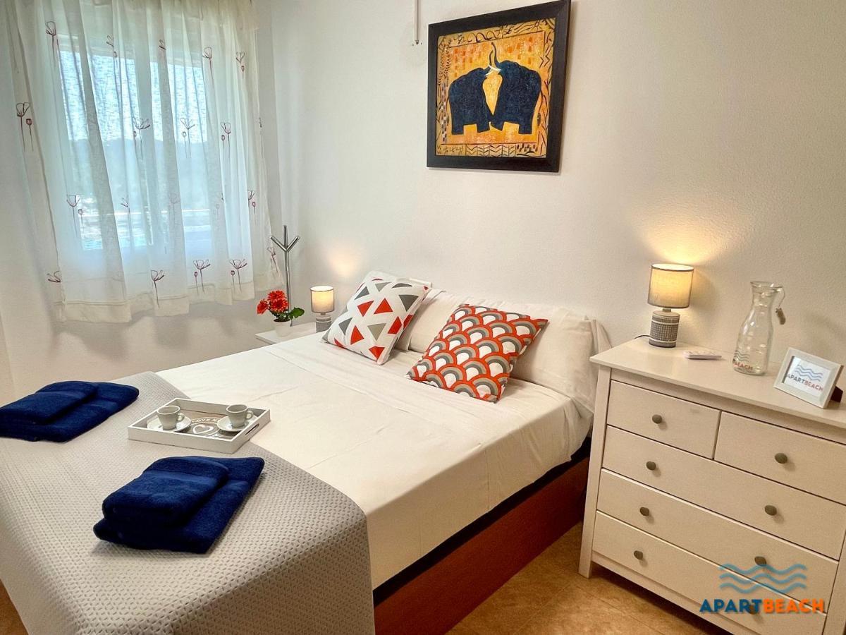 Apartbeach Los Juncos Residencial Piscinas Y Petanca La Pineda Exterior foto