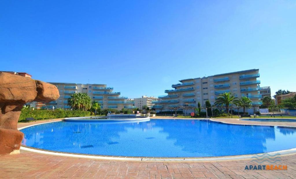 Apartbeach Los Juncos Residencial Piscinas Y Petanca La Pineda Exterior foto